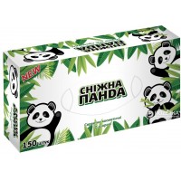 Салфетка косметическая Снежная панда в коробке пенал 150 листов (4823019010916)