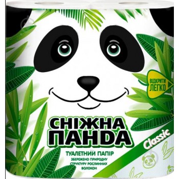 Туалетная бумага Снежная панда Classic 4 рулона (4823019007619)