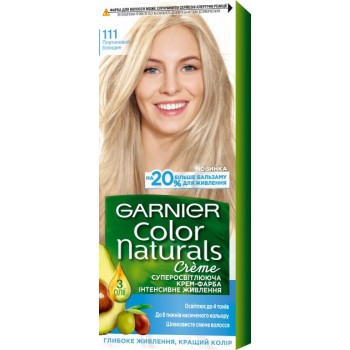 Краска для волос Garnier Color Naturals SE 111 Платиновый Блонд (3600540676986)