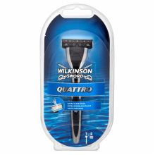 Станок для гоління Wilkinson Sword Quattro 2 катриджа