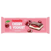 Шоколад Terravita Cherry & Yoghurt 235 г (5900915027558)