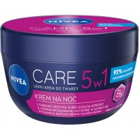 Легкий ночной крем для лица Nivea Care 5в1 с витамином B5 100 мл (42360360)