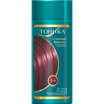 Відтіночний бальзам для волосся Тоніка 4.6 Бордо 150 мл (4602152003494)