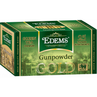 Чай зеленый Edems Ганпаудер Gold 50 г 25 пакетиков (4792055005791)