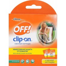 Комплект змінних картриджів OFF Clip-On 2 шт (4620000431886)