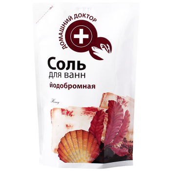 Соль для ванн Домашний доктор Йодобромная 500 г (4823015923371)
