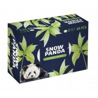 Серветка косметична Сніжна панда в коробці 60 листів (4820183971227)