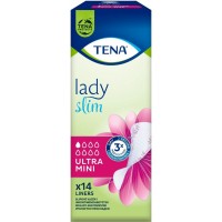Урологические прокладки Tena Lady Slim Ultra Mini 14 шт 1к (7322541115832)