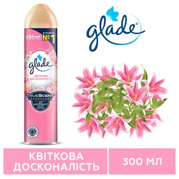 Освежитель воздуха Glade Цветочное совершенство 300 мл (4823002004304)