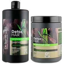 Шампунь Dr.Sante Detox Hair 1 л + Маска Dr.Sante Detox Hair 1 л (45000402)