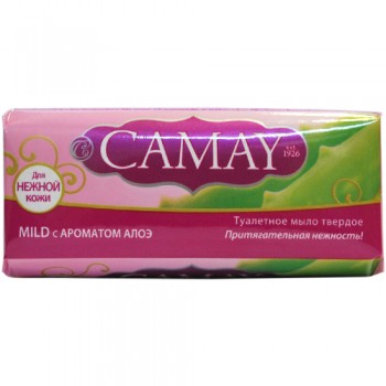 Туалетное мыло Camay Mild с ароматом алое 90 г