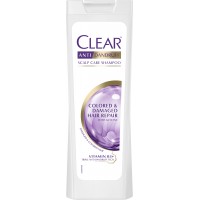 Шампунь Clear проти лупи для жінок Для пошкодженого та фарбованого волосся 400 мл (8717644165829)