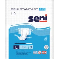 Підгузки для дорослих Seni Standart Air Large 100-150 см 10 шт (5900516693589)