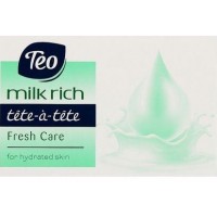 Мыло твердое Тео Tete-a-Tete Rich Milk Fresh Care 90 г (3800024045202)
