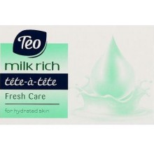 Мило тверде Тео Tete-a-Tete Rich Milk Fresh Care 90 г (3800024045202)