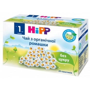 Чай HiPP з органічної ромашки 20 х 1.5 г (9062300127109) 