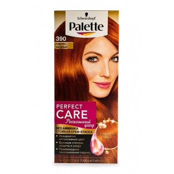 Фарба для волосся Palette Perfect Care 390 Світло-мідний 110 мл (4015001002898)