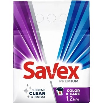 Стиральный порошок Savex Automat Premium Color & Care 1.2 кг (3800024018305)