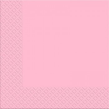 Салфетка Марго Розовая 3 слоя 33х33 см 20 шт (4820076640995)