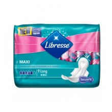 Гігієнічні прокладки Libresse Maxi Long Soft 9 шт (7322540591927)