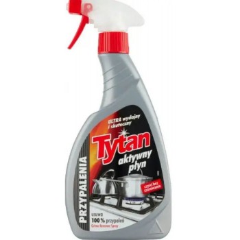 Жидкость для удаления пригоревших веществ Tytan cпрей 500 г (5900657282604)