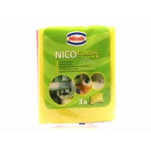 Салфетки вискозные Nicols Nico 3 шт (5901718217009)