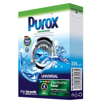 Пральний порошок Purox Universal 335 г (4260418930535)