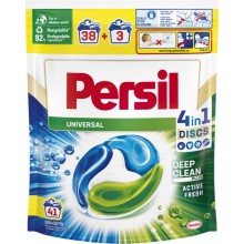 Гелеві диски Persil Discs 4 in 1 Deep Clean Universal 41 шт (ціна за 1 шт) (9000101537703)
