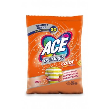 Средство для удаления пятен ACE Oxi Magic Color 200 г (8001480022546)