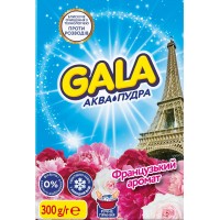 Пральний порошок Gala для ручного прання Аква-Пудра Французький аромат 300 г (8006540512180)