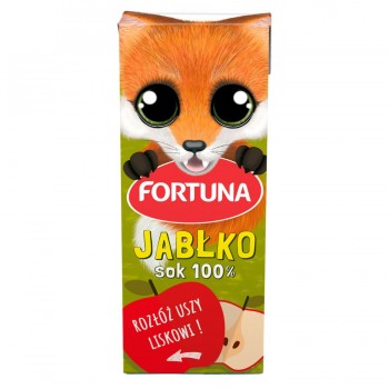 Сок детский Fortuna Jablko картон 200 мл (5901886017661)