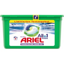 Гелеві капсули для прання Ariel Pods Color Farbschutz 9 шт (ціна за 1 шт) (8006540360491)