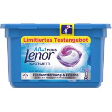 Гелеві капсули Lenor all in 1 pods Aprilfrisch 9 шт (ціна за 1 шт) (8006540352694)