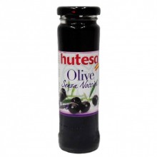 Оливки черные без косточек Hutesa 140 г (8426622201410)