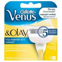 Сменные картриджи для бритья Venus & Olay (4 шт) (7702018267637)