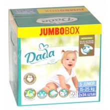 Подгузники детские DADA Extra Soft (5) junior 15-25кг Jumbo Box 68 шт (8594159081017)