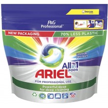 Гелеві капсули для прання Ariel All in One Pods Colour Protect 55 шт (ціна за 1 шт) (84931)