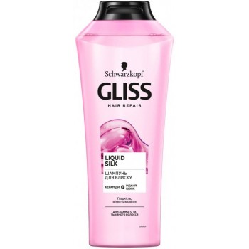 Шампунь для волосся Gliss Kur Liquid Silk 400 мл (9000100549592)