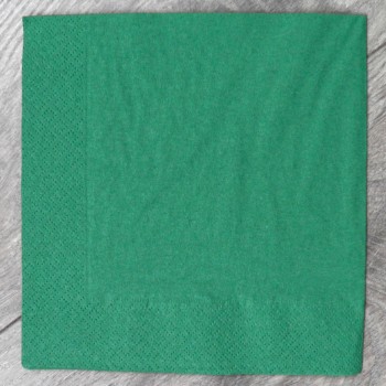 Серветка Марго Темно-Зелена 3 шари 33х33 см 20 шт (4820076640087)