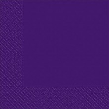 Серветка Марго Темно-Фіолетова 3 шари 33х33 см 20 шт (4820076640087)