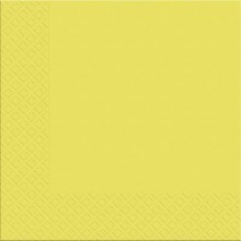 Салфетка Марго Ярко-Желтая 3 слоя 33х33 см 18 шт (4820076640889)