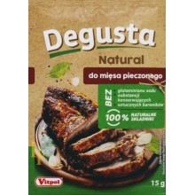 Приправа Degusta Natural до смаженого м'яса 15 г (5902994005168)