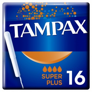 Тампони Tampax Super Plus Duo з аплікатором 16 шт (4015400075110)