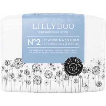 Еко-підгузники Lillydoo 2 (4-8 кг) 37 шт (82684)