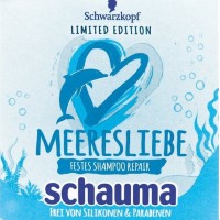 Твердый шампунь для волос Schauma Meeresliebe 85 г (4015100402254)