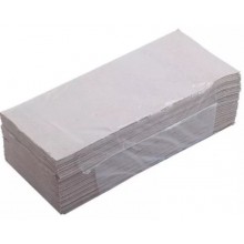 Бумажные полотенца V-сборки макулатурные серые (84545)