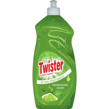Средство для мытья посуды Twister Lime 1 л (8595196900996)