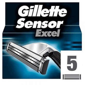 Змінні касети для гоління Gillette Sensor Excel (5 шт.) (3014260216658)