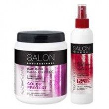 Маска для волос Salon Professional SPA защита цвета 1000 мл +Спрей-кондиционер Термозащита 200 мл в подарок