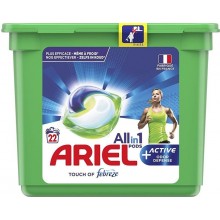 Гелевые капсулы для стирки Ariel All in 1 Pods Touch of Febreze 22 шт (цена за 1 шт) (8006540058794)